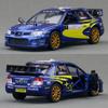 Subaru Alloy Wrxsti Car Toy With Inertia Control For Racing Fans And Collectors