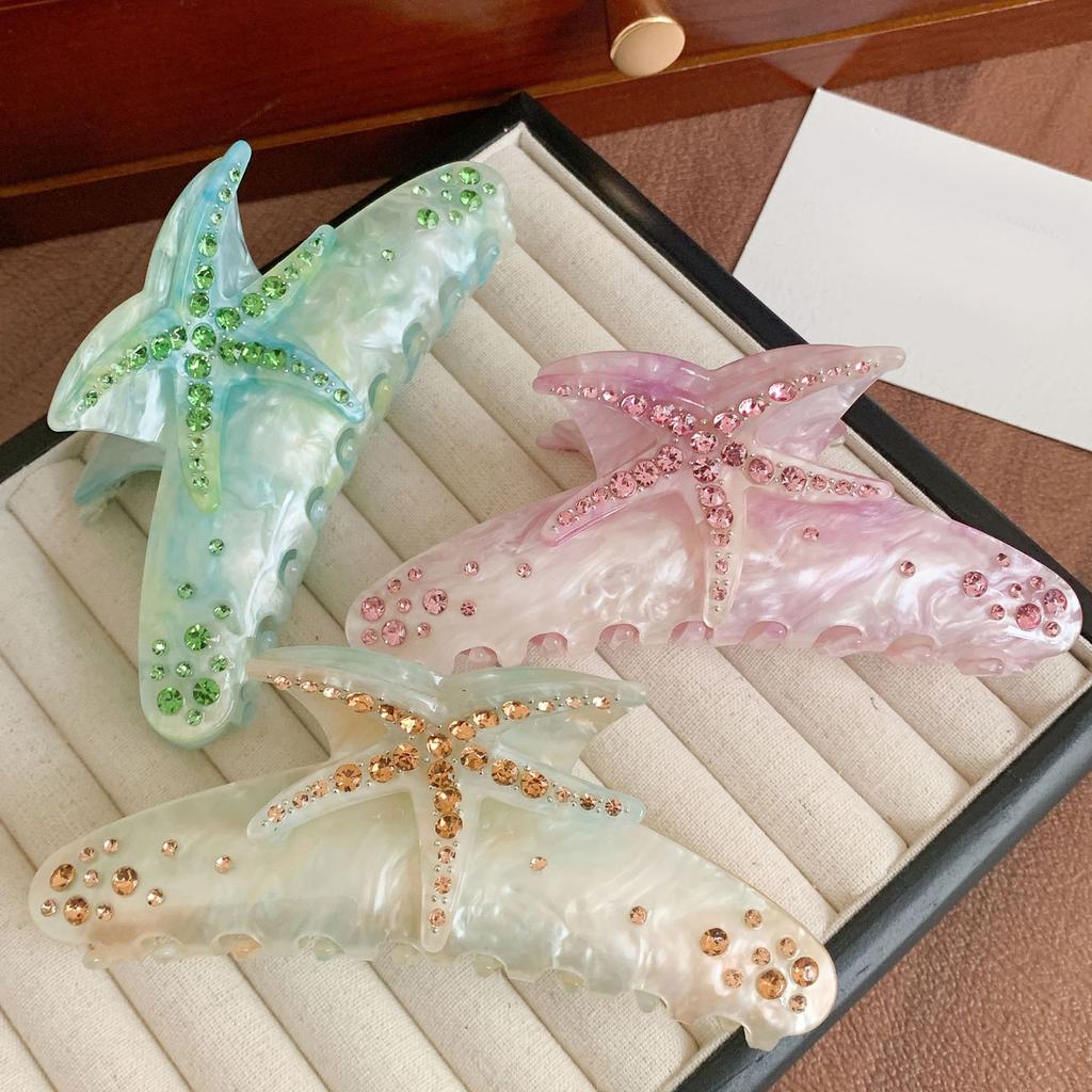 Rhinestone Hair Clip Claw Clip for Girl Hair Claw Clip Jaw Clamp Nonslip Ponytail Holder Hair Grip Women Hair Ornament