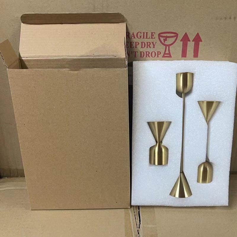 Party Home Decoration Gold Candles Stick Wedding Table Centerpieces Dinner Candelabrum Holiday Tabletop Elegant Candle Holder