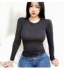 Korean Dongdaemun Sexy Slim-Fit Long-Sleeve Women's T-Shirt