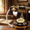 Decorative Antique Style Telephone Glossy Elegant Retro