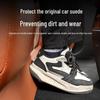 Li L6 Leather Anti-Kick Mat for Rear Seat Aisle - Second-Row Interior Protection for 25 Models