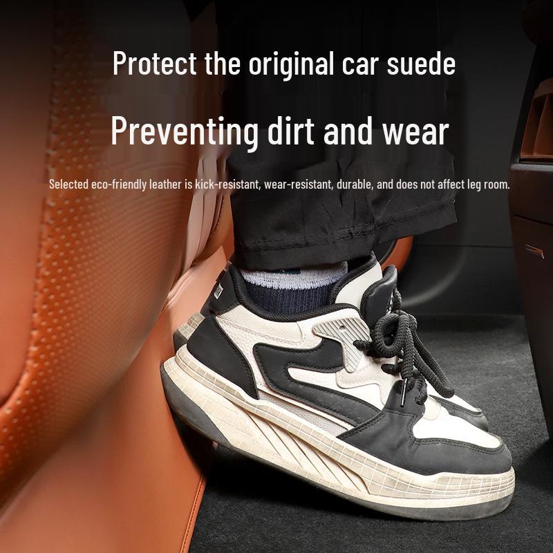 Li L6 Leather Anti-Kick Mat for Rear Seat Aisle - Second-Row Interior Protection for 25 Models