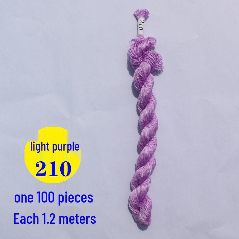 Baumwoll-Kreuzstich-Stickgarn: Handgefertigte Einlegesohlen, Dickes Nähgarn, Eine Farbe pro Stück