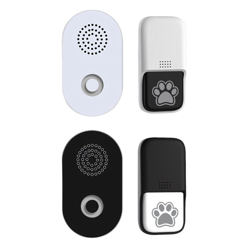 Smarted Pet Wireless Doorbell Plugs Loud Sound Strong Signal Penetration Potty Training Dog Doorbell For Home Office