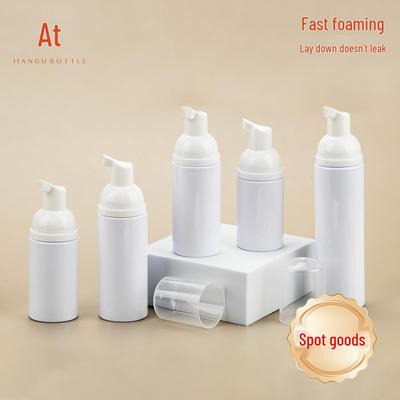Tragbare 100ml Weiße PET-Schaumflasche, 30mm Öffnung, für Reinigungsschaum.