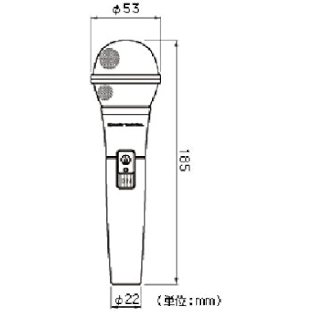 Audio-Technica PRO41 Dynamic Microphone XLR/Unidirectional Microphone/ON/OFF Switch/Vocal/Speech/...