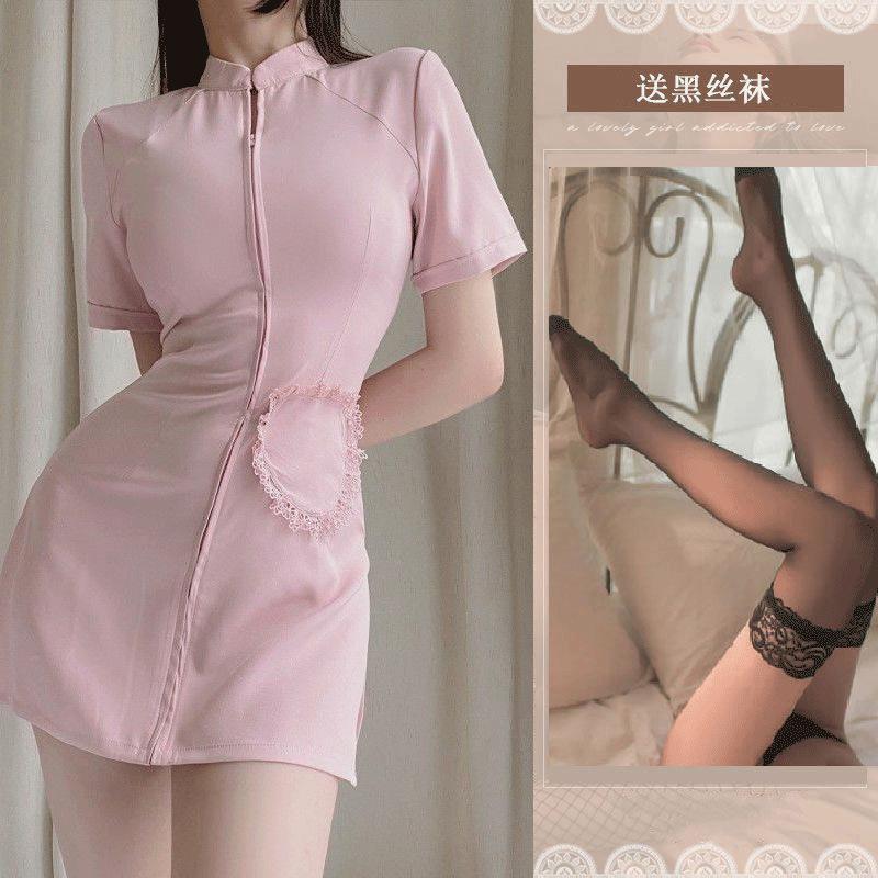 Sexy lingerie sexy v-collar nurse