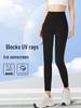 Eis Seide Ultra-dünne High-Waist Leggings für Damen - Sommer Barbie Hai Yoga-Hose