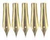 Gullor Fountain Pen Nib Spare Fit for Jinhao Fountain Pen Gold Bend Nib 5-piece 159/450/750