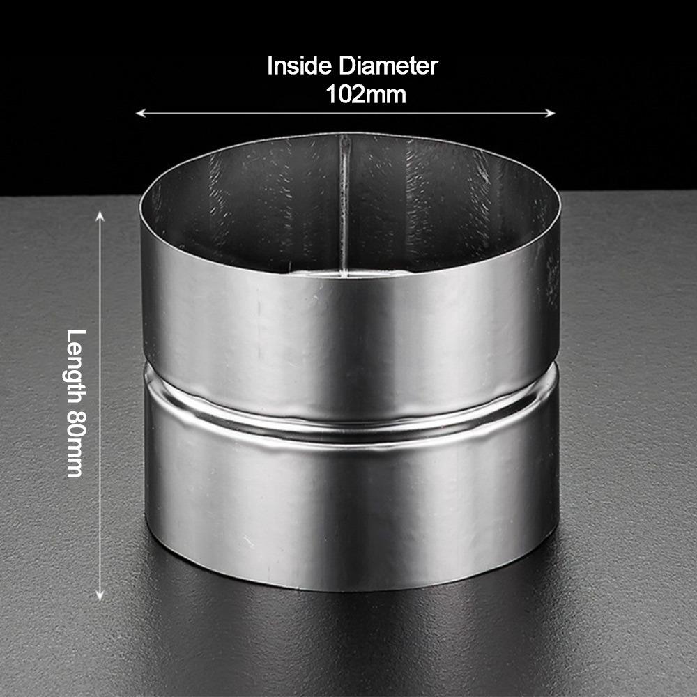 

Новый фитинг для труб из нержавеющей стали, круглый прямой, серебристый переходник для труб 16mm