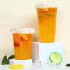 50/500Pcs Leakproof Paper Drink Cup Leakproof Round Coffee Cup Take Away Paper Cup Lid Coffee Spill Proof Gasket
