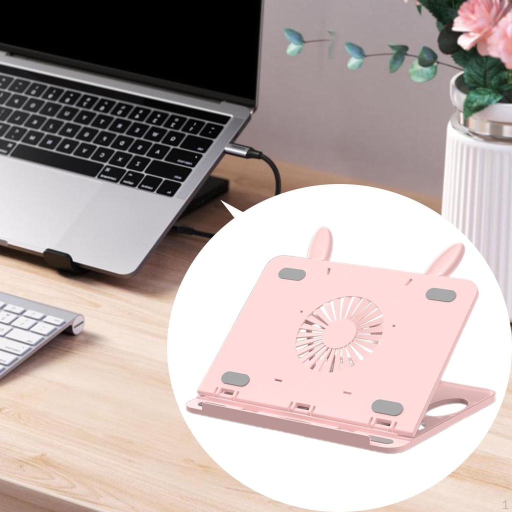 Verstellbarer Laptopständer Computer Hohles Design Praktische Kühlung Multifunktion Belüftet mit