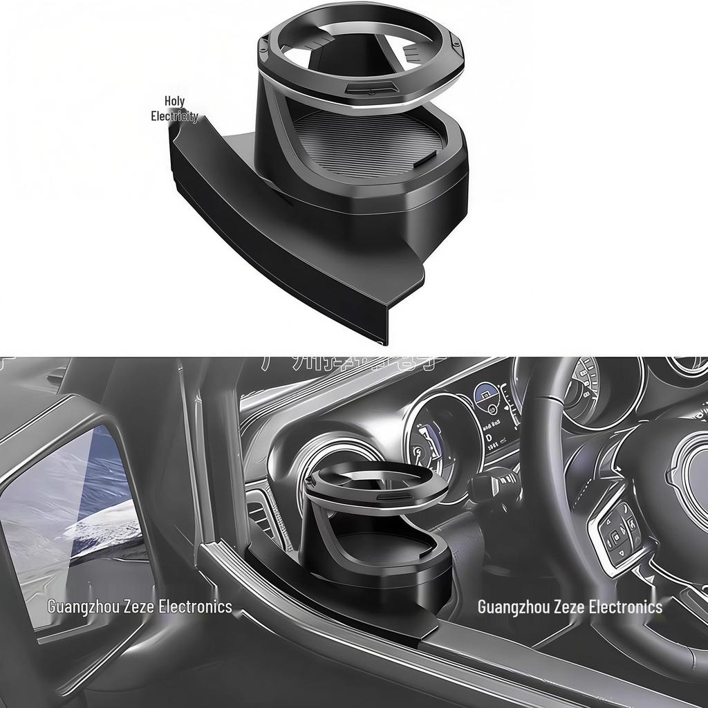 Car Window Cup Holder for Jeep Wrangler JL/JT Gladiator (2018-2025)