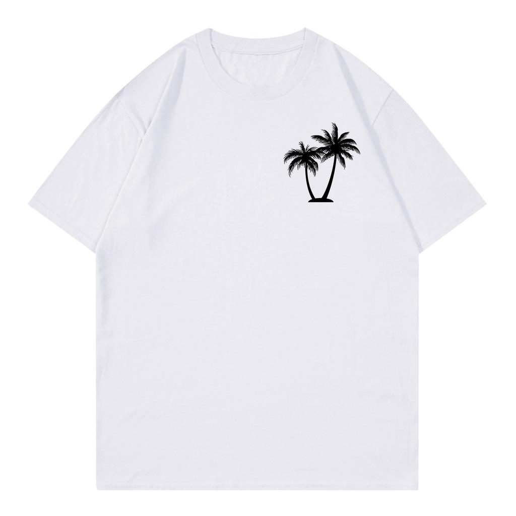 Unisex T-shirt Casual Loose Top Comfortable Round Neck T-shirt