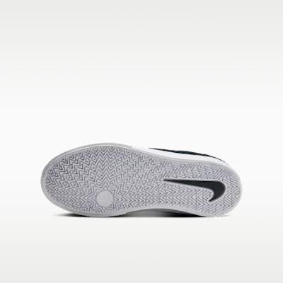 Kids' Sneakers Nike SB Malor Black White (GS) Black/Black/White/White