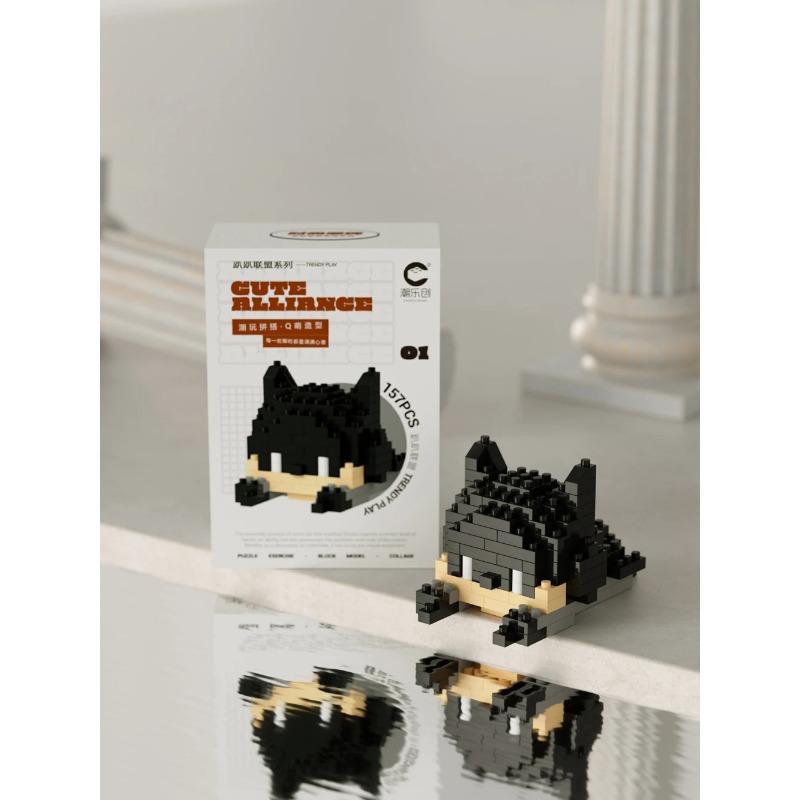 MINISO Cartoon Ornaments Micro Building Blocks Action Figures Nano Blocks Disney Sanrio Kids Toys Christmas Birthdays Gifs