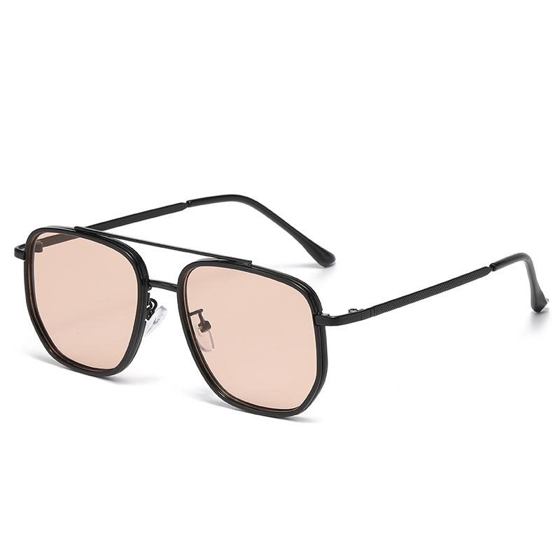New Vintage Metal Frame Square Sunglasses Women Men Rectangle Sun Glasses Female Eyewear Sunglasses for Male Female Eyeglasses