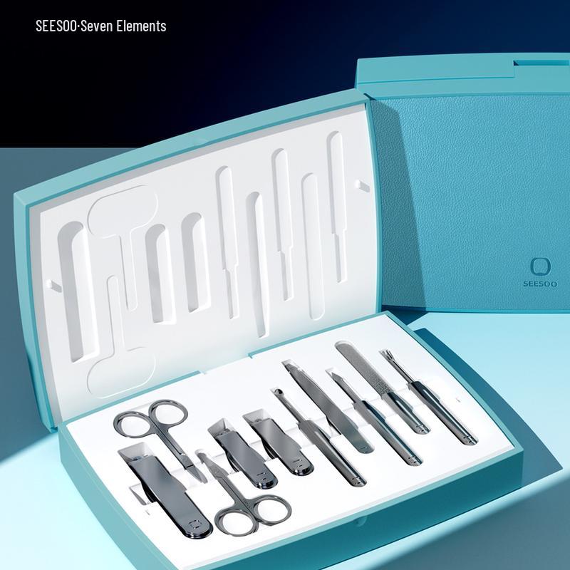 Seesoo Explorer Series Premium Nail Care Set 10-piece Set