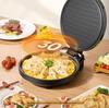 American Electric Griddle: Double-Sided Grill, Roaster & Pancake Maker with One-Button Start, Mechanical Version.