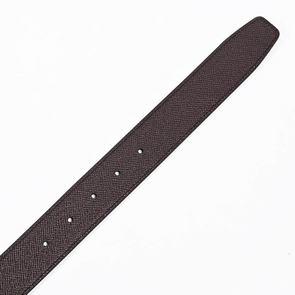Dunhill Wide Stringer System Gift UK Men's 3.5cm Belt, Reversible, Black/Chocolate, Compatible, Set, DU24F4T21PI001, [Product Code DU24F4T21PI001]