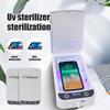 Desinfektionsbox UV 10 W, multifunktionale Desinfektionsbox für kabellose Handy-Ladegeräte, vollständig versiegelte weiße Reinigungsbox