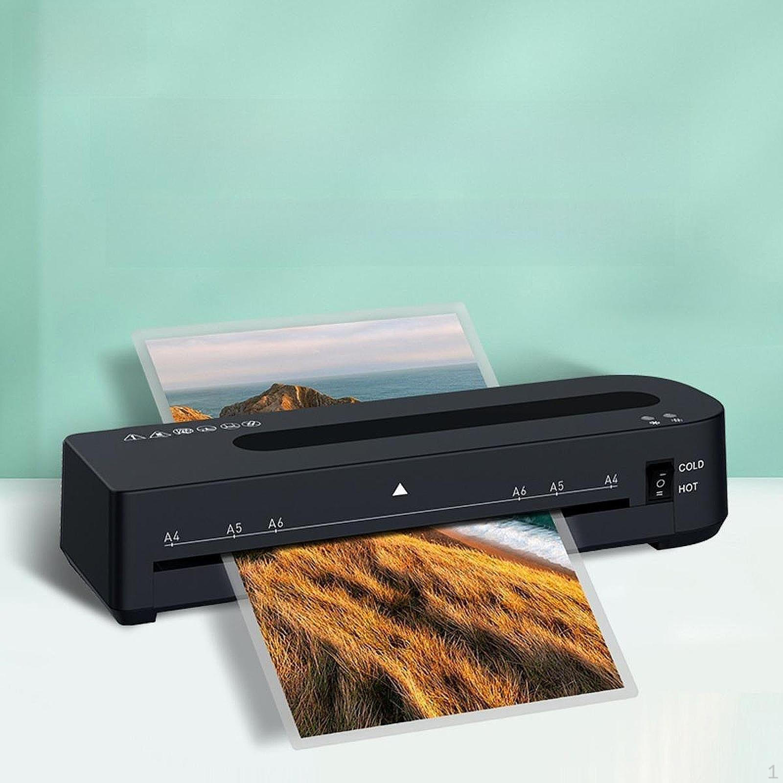 

A4 A5 A6 Laminator Lightweight Cold Thermal for Photos Menus Cards