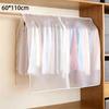 Clothing Dust Cover Durable Waterproof Dustproof Garment Protector for Seasonal Clothes Suit Jacket Travel Home Storage