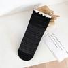 Fashion Socks For Women Cute New White Retro Lace Girl Sweet Socks Mesh Simple Women Casual Sweet Breathable Loose Socks Female
