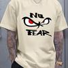 Best Seller No Fear Brand T-shirt Summer Luxury Brand Pure Cotton Short-sleeved Unisex Round Neck Versatile and Loose T-shirt