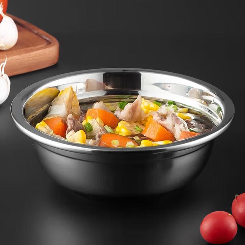 MAXCOOK 304 Stainless Steel Soup Bowl