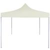 Profi Party Tent Foldable 2*2 M Steel Frame Cream