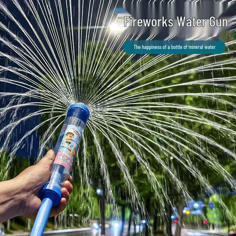 Outdoor Fireworks Water Cannon Toy for Kids - Creative Water Fight Fun