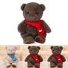 Teddy Bear Plush Toy With Scarf For Kid Girls Gift Birthday Novelty Animal Doll