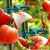 New 50Pcs Plant Fixed Clips Reusable Garden Greenhouse Clamp Bracket for Fixed Plants Vine Flower Seedling Stem Support Tools