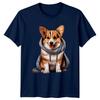 Corgi Dog Hoodie Dogs Animals Unisexs TShirt Unisexs Tee Graphic Unisex Top