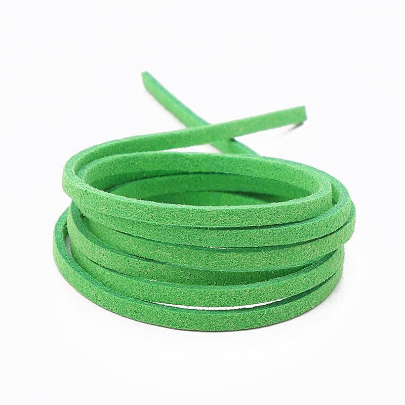 Korean suede rope for DIY jewelry making, 3mm braided wire for bracelets and necklaces. Add a touch of handmade to your accessories!