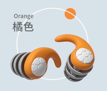 1-6pair Silicone Noise Cancelling Earplugs Noise Filter Sleep Swimming Waterproof Three Layer Mute Earplugs