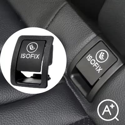 2059200513 Cubierta de Interruptor ISOFIX para Asiento Infantil de Seguridad Trasero de Automóvil para Mercedes Benz W205 W117 W176 W156 Clase C 2015-2025 Accesorios para Automóvil