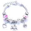 Süßes Haustier-Thema Tieranhänger Armband mit Zinklegierung Hummerverschluss Modeschmuck