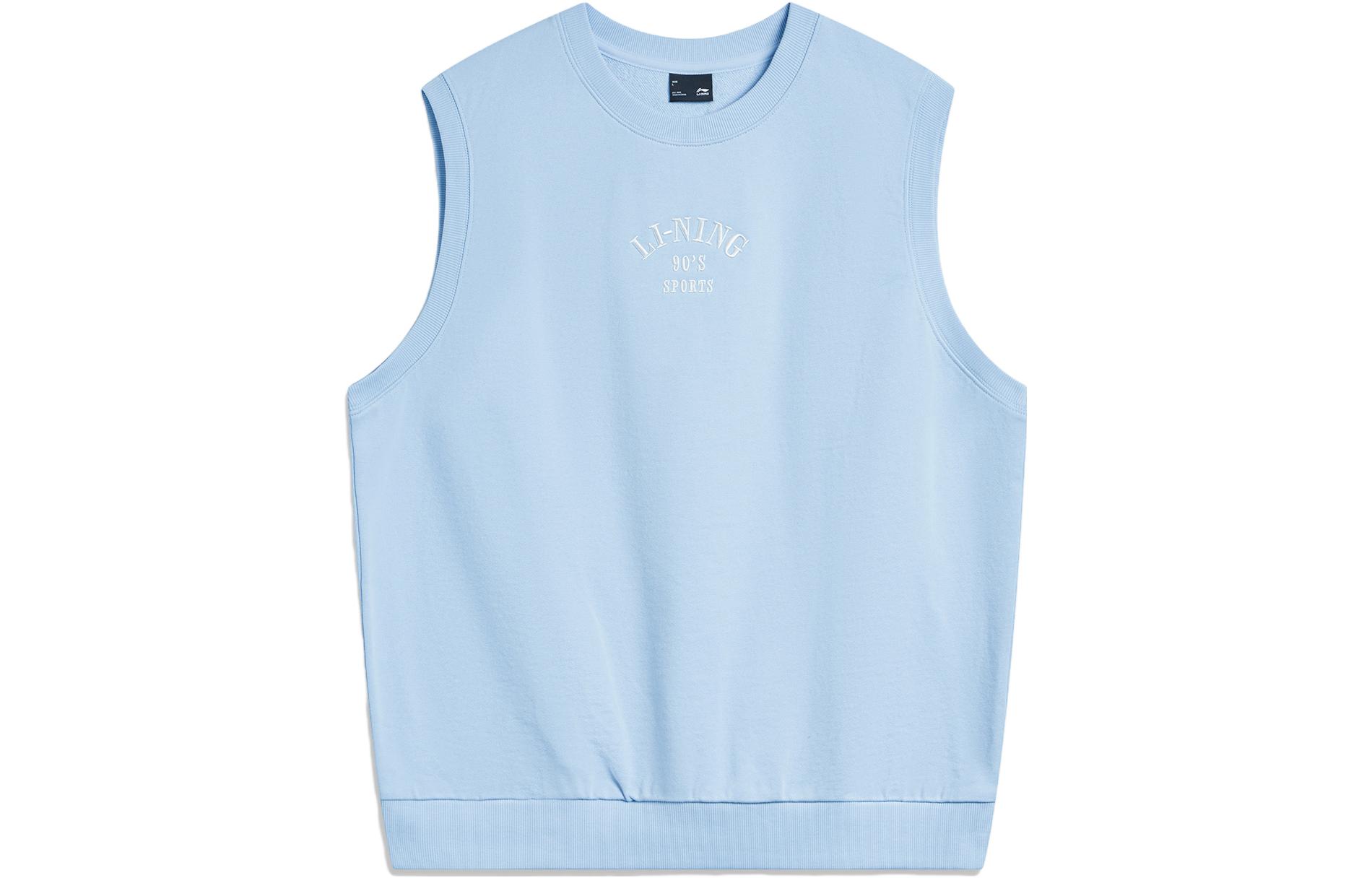 Li Ning Weekend Youth Tank Top Unisex Clear Sky Blue AVSU493-5 M