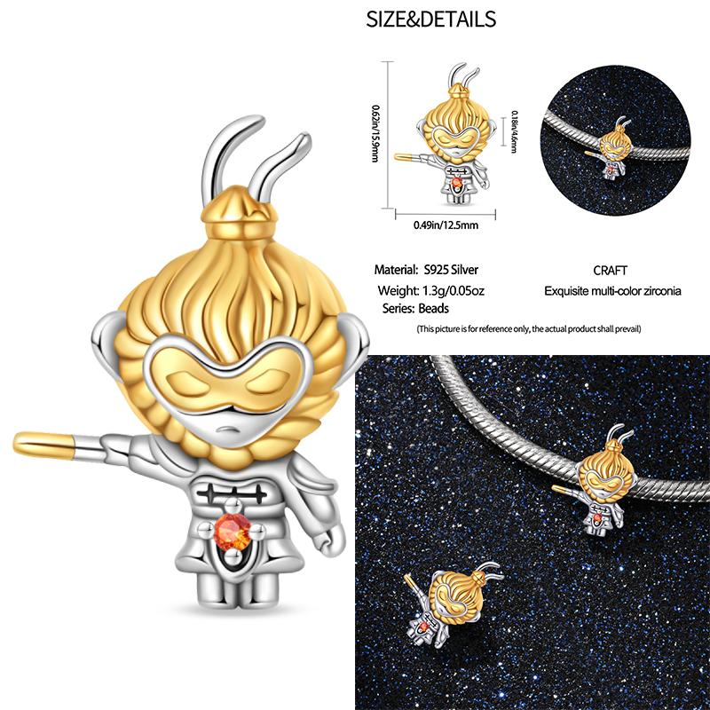 Copper Golden Charm Crown Family Tree Safety Chain Hollow Beads Fit Original Bracelets Women Jewelry Diy