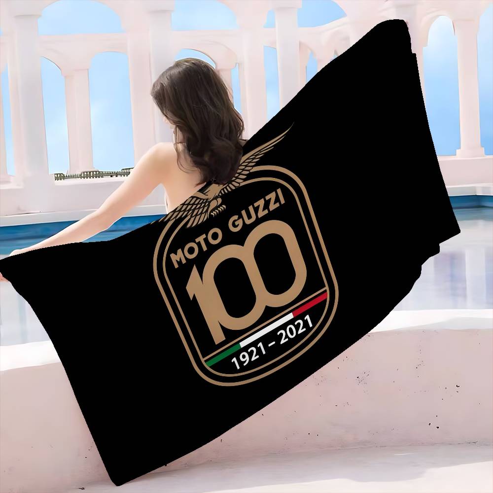 M-Moto G-Guzzi Microfiber Blanket Quick Drying Beach Towels Oversized Printing Super Absorbent Pool Towel Blanket