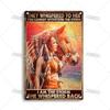 Artisian Native Girl Metal Sign Native American Tin Poster INDIAN Decorative Plate Wall Decor Garage Bar Pub Club Hotel Cafe