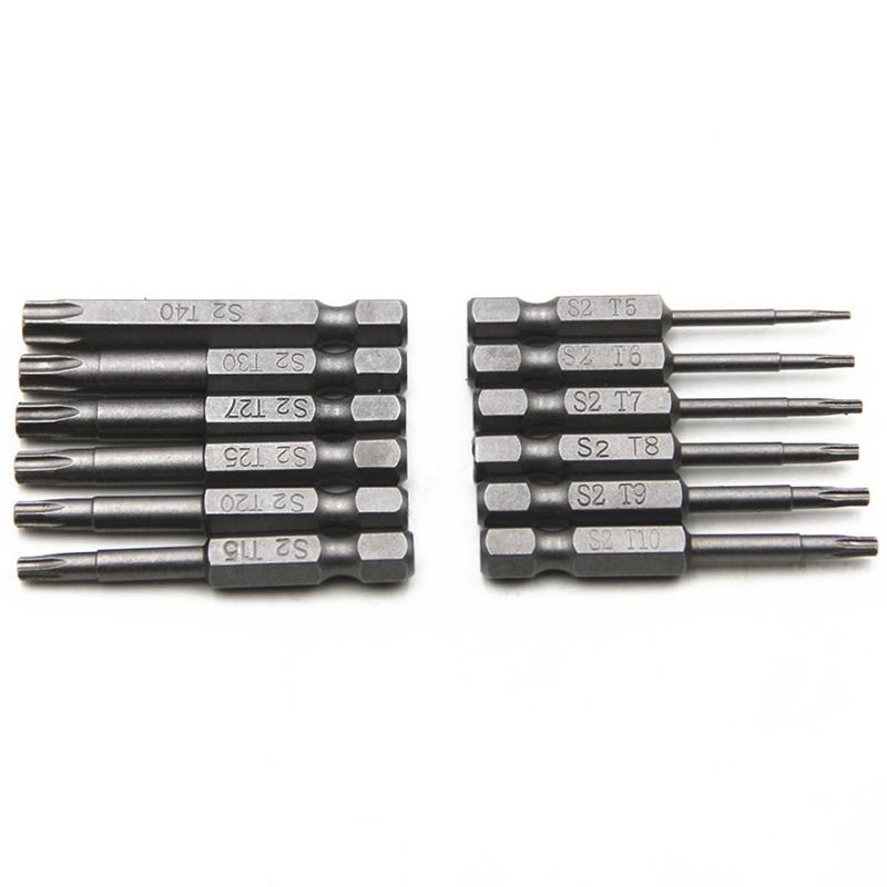Buy 1/4inch Hex Handle Screwdriver, Tamper-Proof Safety Drill Bit Set ...