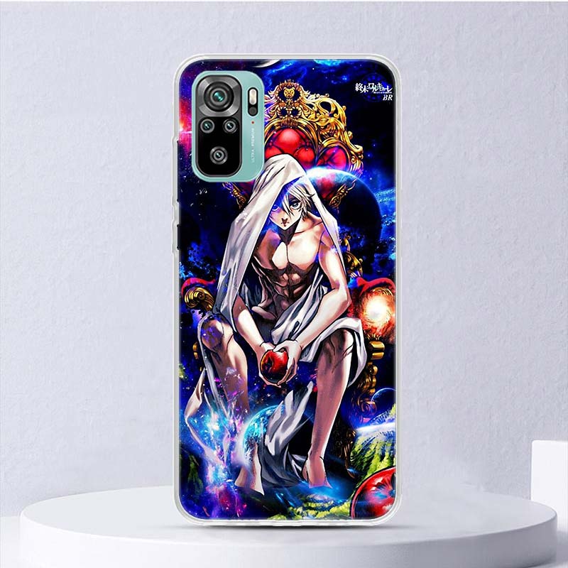 Record of Ragnarok Anime Soft Case For Xiaomi Redmi Note 14 13 12S 11S 10S 12 11 10 Phone Cover 11T 11E Pro Plus 9 9S Shell Coqu