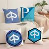 PPiaggio Cushion Cover Short plush Doublesided Print Square Throw Pillow Covers Sofa Home Cushion Decor