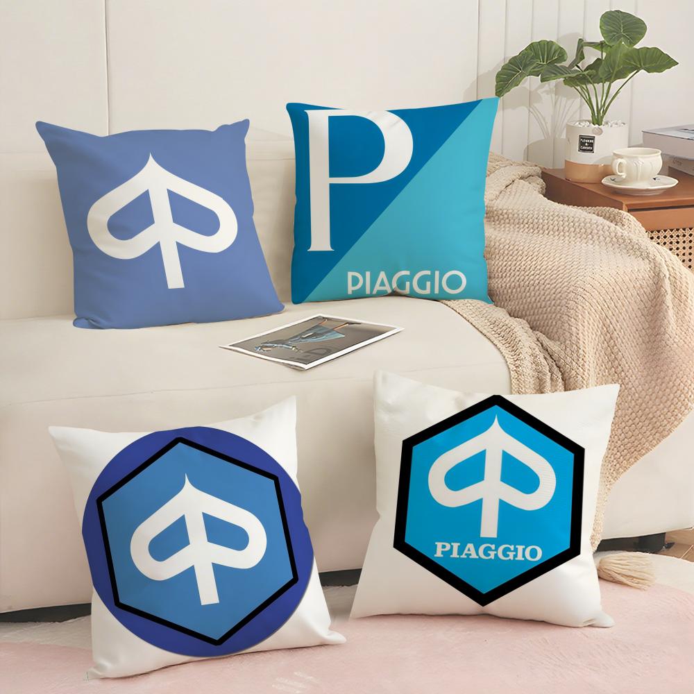 PPiaggio Cushion Cover Short plush Doublesided Print Square Throw Pillow Covers Sofa Home Cushion Decor