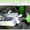 Steering Wheel Lock Plate Remover, Lock Plate Compressor Puller Tool Featuring Reversible Adapter, Essential Taller Removal Tool for Most Vehicles