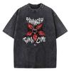 Quality Cotton Acid T Shirt American TV Series Stranger Vintage Washed Movie T-shirt ELEVEN 11 for Men Women
